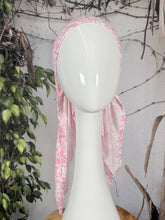 Stretchy Pretied Tichel - Pink Paisley-pretieds-The Little Tichel Lady
