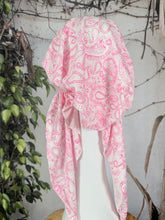 Stretchy Pretied Tichel - Pink Paisley-pretieds-The Little Tichel Lady