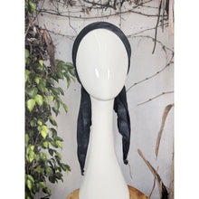 Stretchy Pretied Tichel - Black Tie Dye-pretieds-The Little Tichel Lady