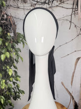 Stretchy Pretied Tichel - Indigo Faux Denim-pretieds-The Little Tichel Lady