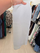 Pleated Solid Square Headscarf - White-square-The Little Tichel Lady