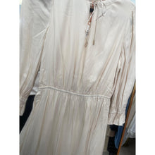 Satin Tiered Maxi Dress - Off-White XS-L