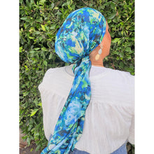 Halo Headscarf TLTL - Watercolor Floral-Specialty Items-The Little Tichel Lady