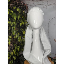 Turkish Cotton NON-SLIP Metallic Pretied w/ Long Tails - White-pretieds-The Little Tichel Lady