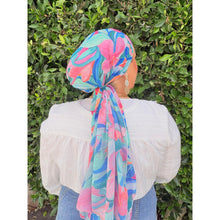 Halo Headscarf TLTL - Heavenly Hibiscus-Specialty Items-The Little Tichel Lady