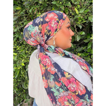 Halo Headscarf TLTL - Enchanted Bloom-Specialty Items-The Little Tichel Lady