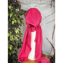 Turkish Cotton NON-SLIP Metallic Pretied w/ Long Tails - Hot Pink-pretieds-The Little Tichel Lady