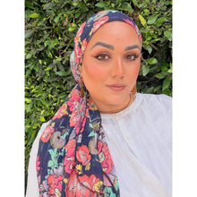 Halo Headscarf TLTL - Enchanted Bloom-Specialty Items-The Little Tichel Lady