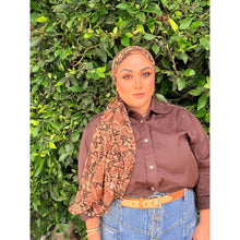 Halo Headscarf TLTL - Peruvian Paisley-Specialty Items-The Little Tichel Lady