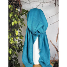 Turkish Cotton NON-SLIP Metallic Pretied w/ Long Tails - Turquoise-pretieds-The Little Tichel Lady