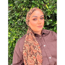 Halo Headscarf TLTL - Peruvian Paisley-Specialty Items-The Little Tichel Lady