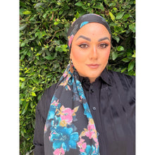 Halo Headscarf TLTL - Morning Glory-Specialty Items-The Little Tichel Lady