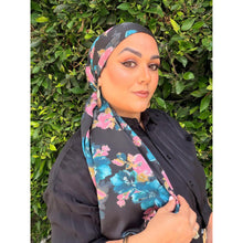 Halo Headscarf TLTL - Morning Glory-Specialty Items-The Little Tichel Lady