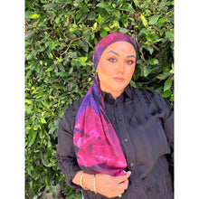 Halo Headscarf TLTL - Angelic Anemone-Specialty Items-The Little Tichel Lady