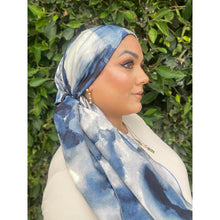 Yomi - Rinati Lakel, Blue Watercolor-Specialty Items-The Little Tichel Lady