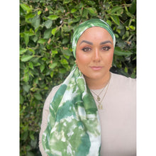 Yomi - Rinati Lakel, Green Watercolor-Specialty Items-The Little Tichel Lady
