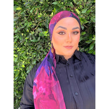Halo Headscarf TLTL - Angelic Anemone-Specialty Items-The Little Tichel Lady