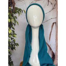 Turkish Cotton Textured NON-SLIP Pretied w/ Long Tails - Turquoise-pretieds-The Little Tichel Lady