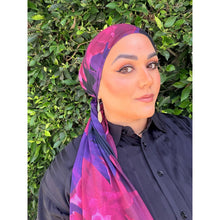 Halo Headscarf TLTL - Angelic Anemone-Specialty Items-The Little Tichel Lady