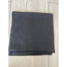 Starlit Satin Square Headscarf - Black-Squares-The Little Tichel Lady