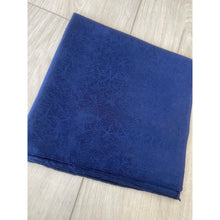Starlit Satin Square Headscarf - Navy-Squares-The Little Tichel Lady