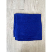 Starlit Satin Square Headscarf - Cobalt Blue-Squares-The Little Tichel Lady