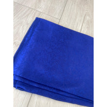 Starlit Satin Square Headscarf - Cobalt Blue-Squares-The Little Tichel Lady