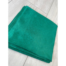 Starlit Satin Square Headscarf - Forest Green-Squares-The Little Tichel Lady