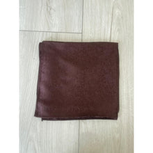Starlit Satin Square Headscarf - Chocolate Brown-Squares-The Little Tichel Lady