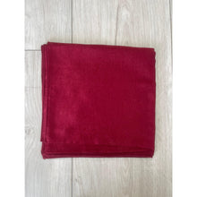 Starlit Satin Square Headscarf - Burgundy-Squares-The Little Tichel Lady