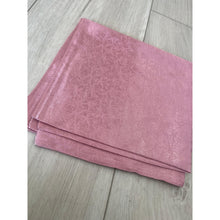 Starlit Satin Square Headscarf - Pink Panther