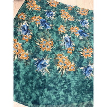 Cozy Israeli Print Headwrap + Tassel Details - Tie-Dye Floral-Long Wrap-The Little Tichel Lady