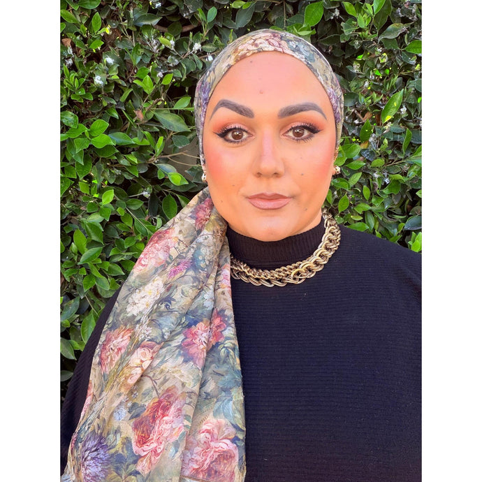 Yomi - Rinati Lakel, Vintage Floral-Specialty Items-The Little Tichel Lady