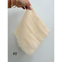 Turkish Cotton Textured Solid Squares Tichel-Squares-The Little Tichel Lady