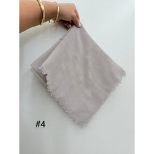 Turkish Cotton Textured Solid Squares Tichel-Squares-The Little Tichel Lady