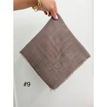 Turkish Cotton Textured Solid Squares Tichel-Squares-The Little Tichel Lady