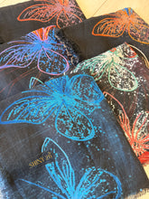 Butterfly Pop Textured Cotton Square - Multi-square-The Little Tichel Lady