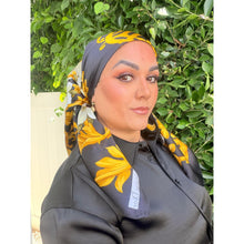 Dior Authentic Designer Headscarf, Floral-Designer headscarf-The Little Tichel Lady