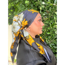Dior Authentic Designer Headscarf, Floral-Designer headscarf-The Little Tichel Lady
