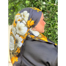 Dior Authentic Designer Headscarf, Floral-Designer headscarf-The Little Tichel Lady