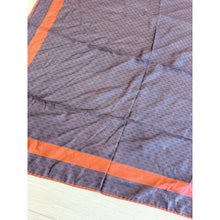 Classic Inspired G Print Square - Black/Cinnamon-Squares-The Little Tichel Lady