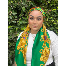 Chanel Authentic Vintage Designer Headscarf, Jewels & Gemstones - XL Size-Designer headscarf-The Little Tichel Lady
