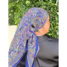 Givenchy Authentic Designer Headscarf, Paisley & Floral-Designer headscarf-The Little Tichel Lady