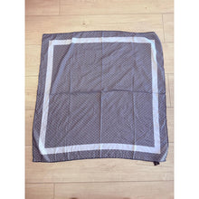 Classic Inspired G Print Square - Gray-Squares-The Little Tichel Lady