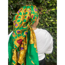Chanel Authentic Vintage Designer Headscarf, Jewels & Gemstones - XL Size-Designer headscarf-The Little Tichel Lady
