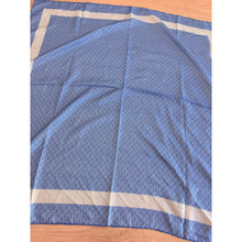 Classic Inspired G Print Square - Blue-Squares-The Little Tichel Lady