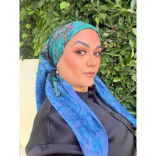 Fendi Authentic Vintage Designer Headscarf, Oasis-Designer headscarf-The Little Tichel Lady