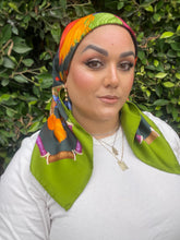 Gucci Authentic Vintage Designer Headscarf, Braided Yarn & Spools-Designer headscarf-The Little Tichel Lady