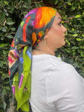 Gucci Authentic Vintage Designer Headscarf, Braided Yarn & Spools-Designer headscarf-The Little Tichel Lady