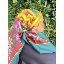 Burberry Authentic Designer Headscarf, Regal Lions-Designer headscarf-The Little Tichel Lady